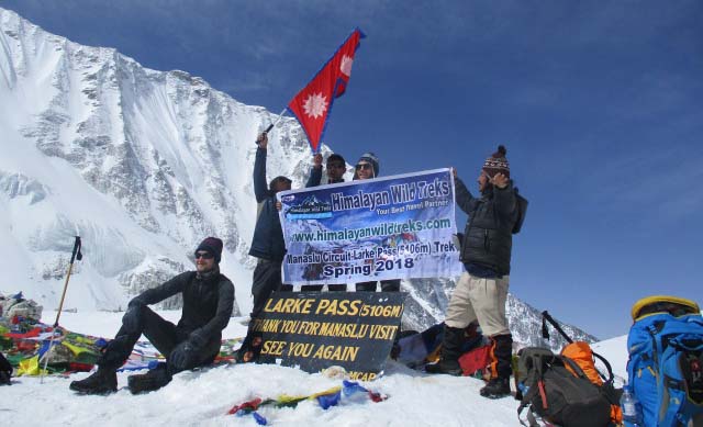 manaslu circuit trekksing cost